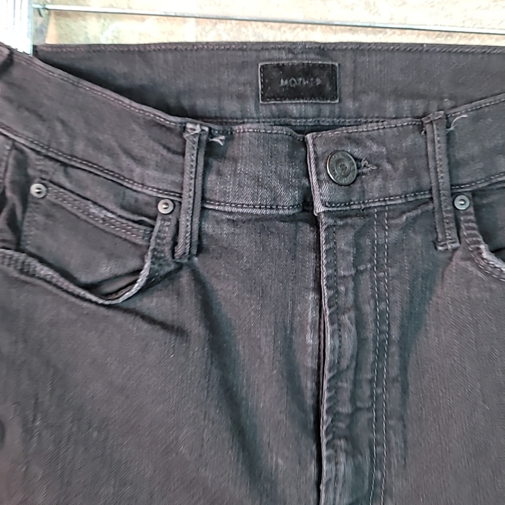 MOTHER Jeans Stunner zip ankle step fray & The Rascal Ankle Snippet - Picture 5 of 15